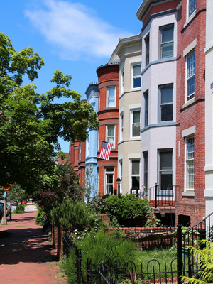 Certified Mail Labels | Row of Homes in Washington D.C., Certified Mail and TOPA