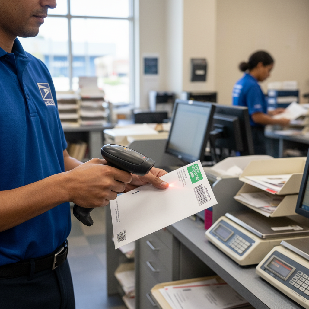 How to Use Certified Mail Labels, Why USPS Acceptance Scan Matters