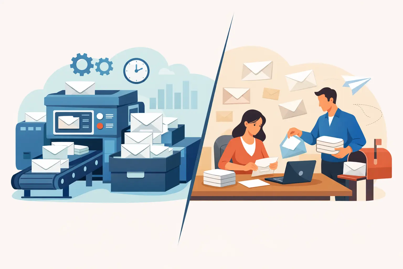 Batch Processing Versus Manual Mailing Explained | Certified Mail Labels