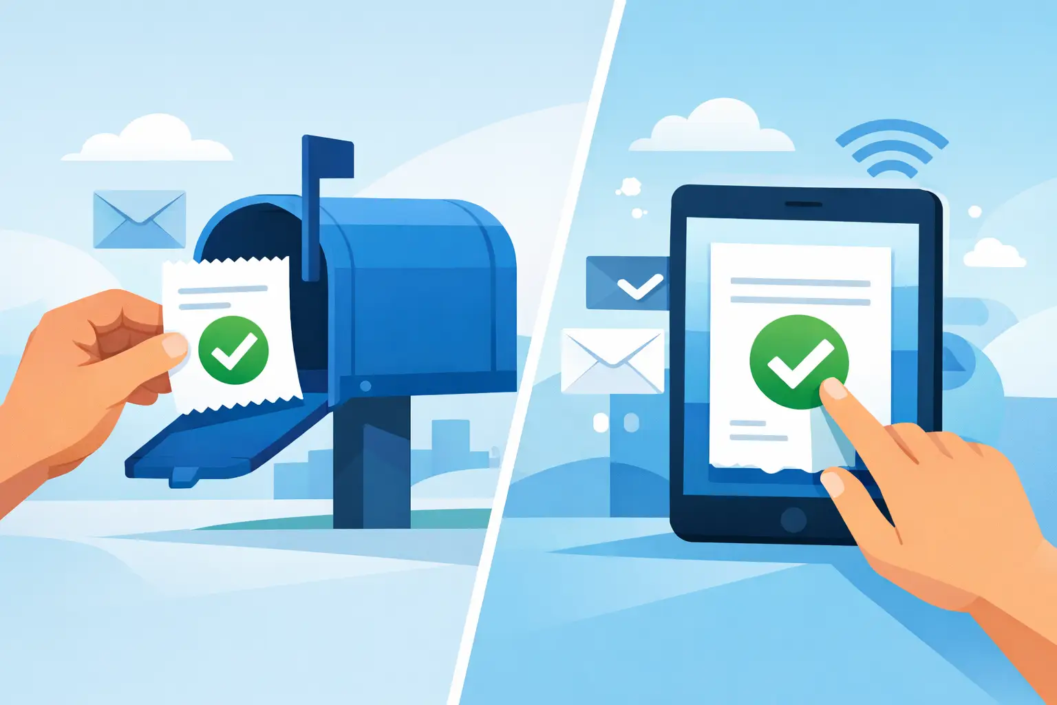 Physical Versus Electronic Return Receipts | Certified Mail Labels