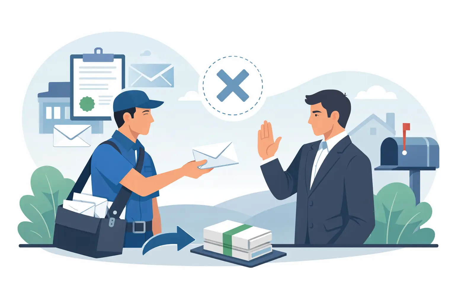 What Happens When Certified Mail Is Refused? | Certified Mail Labels